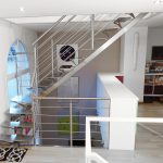 escalier-limon-central-inox-brossé-2