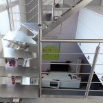 escalier-limon-central-inox-brossé-5