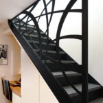 Escalier double limon